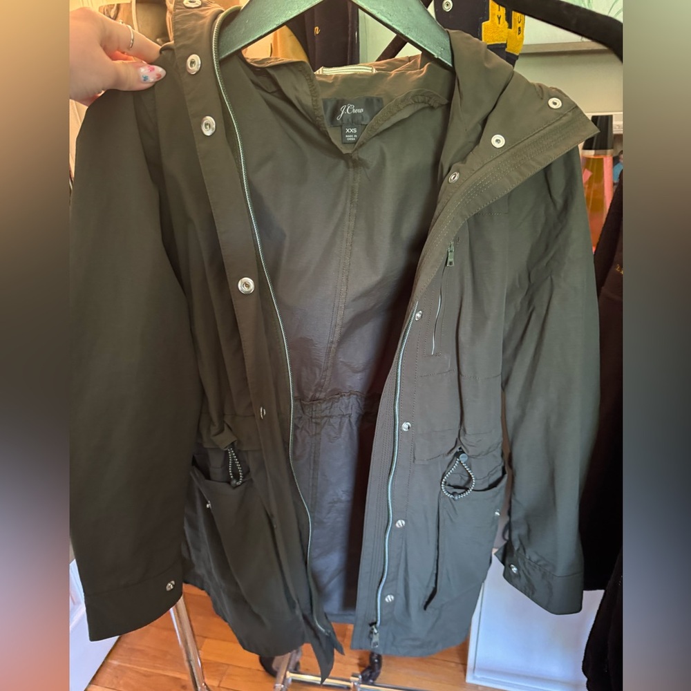J.Crew Women's Perfect Lightweight Jacket | Moss Green |
